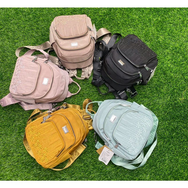 TAS RANSEL WANITA CHIBAO 3091 TAS RANSEL WANITA MULTIFUNGSI BAHAN KANVAS TAS IMPORT