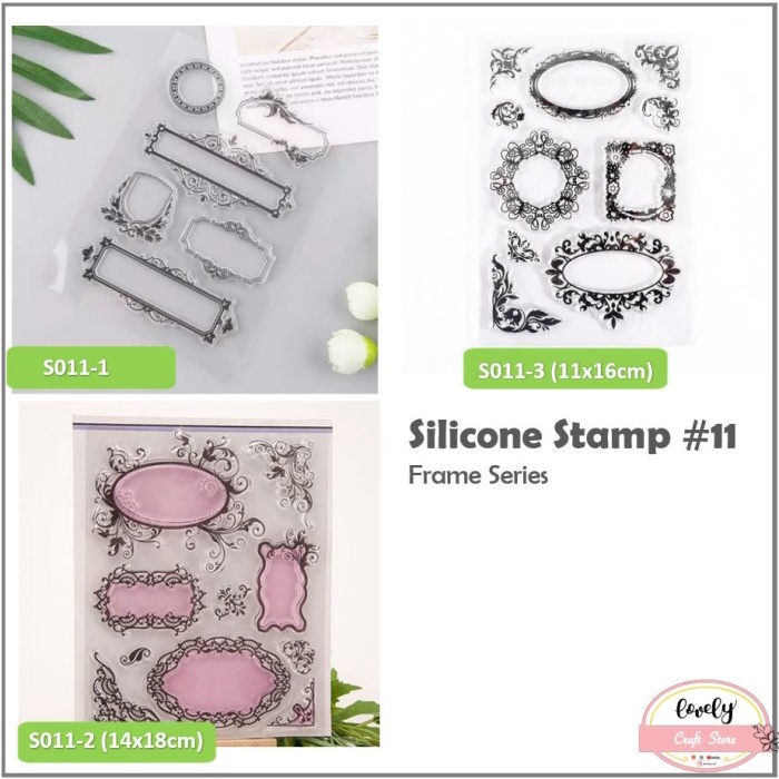 

Dijual Transparent Silicone Rubber Clear Stamp 11-Cards, Art Craft, Scrapbook Hot Sale