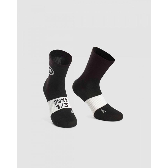 ASSOS - SUMMER SOCKS - BLACK SERIES