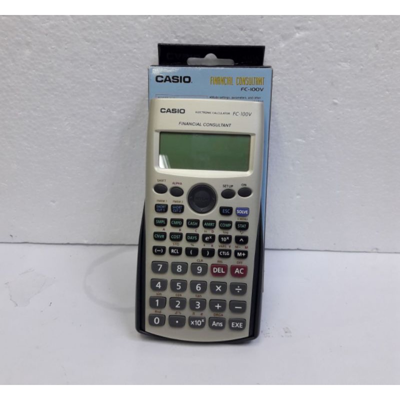 

CASIO FINANCIAL CALCULATOR FC 100V