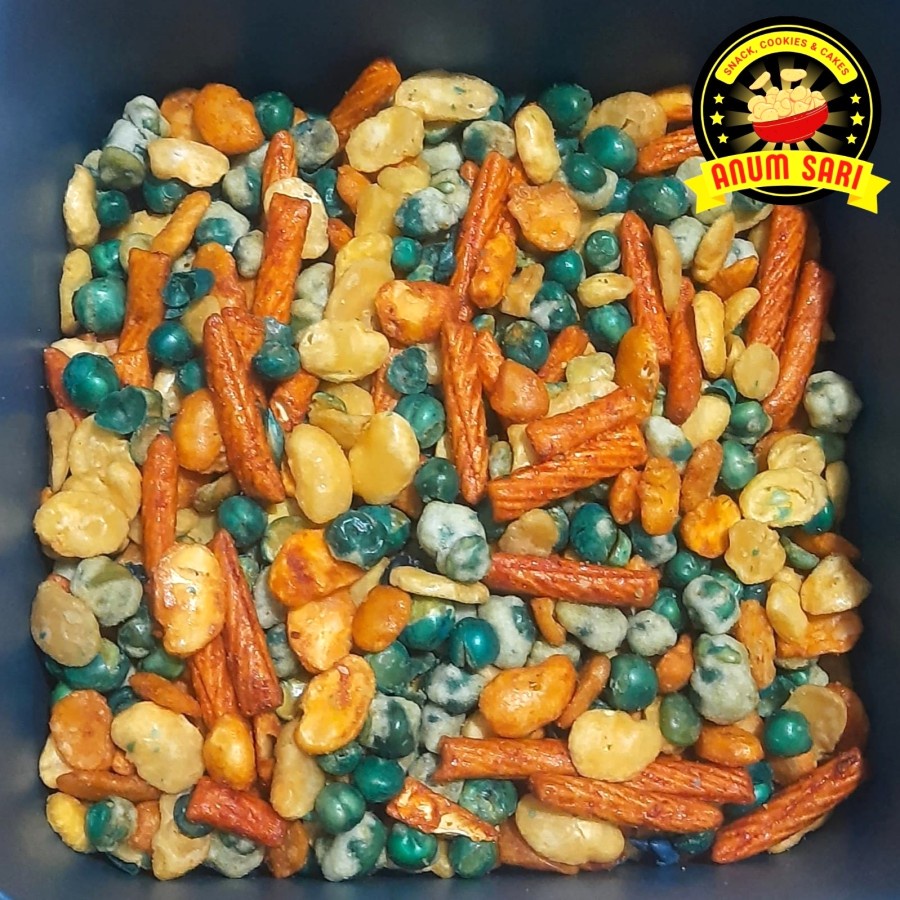 

Kacang Campur Mix 5 Rasa Spesial 250 Gram - Anum Sari