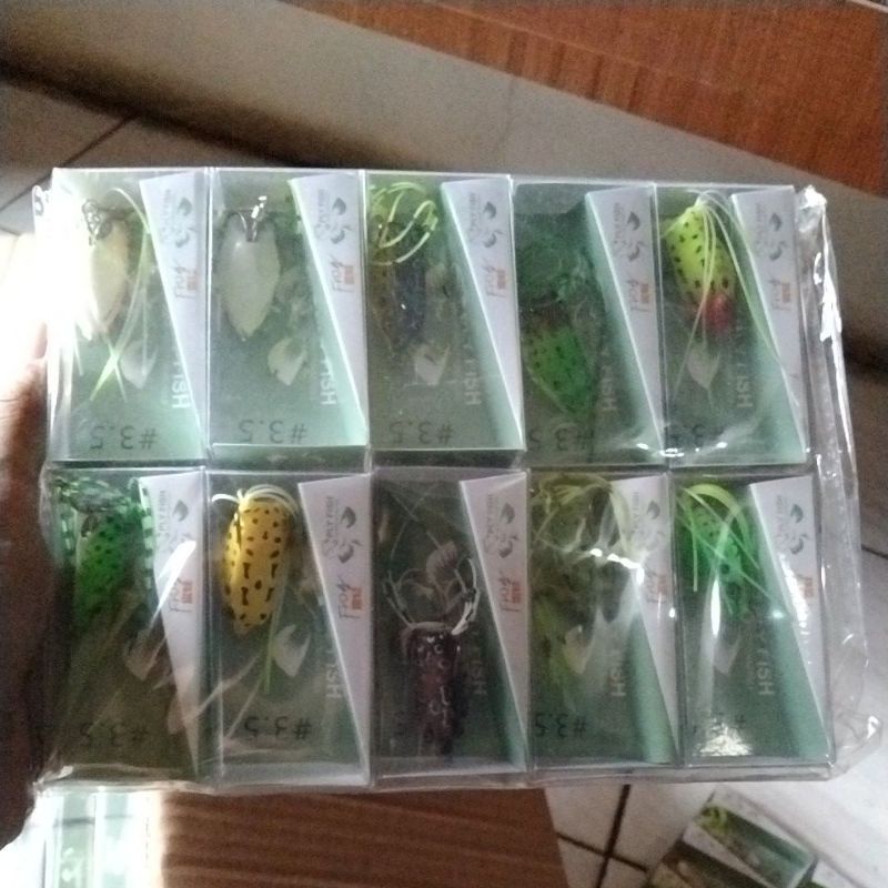 PLY FISH PANCING FROG / KODOK KODOKAN 3.5