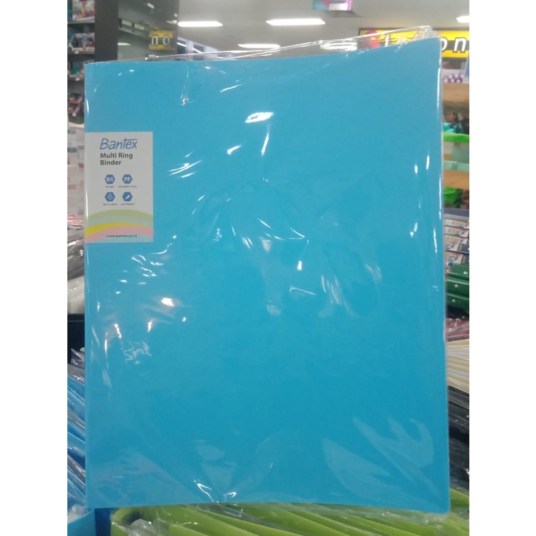 

Gramedia - Trendy B5 Multi-Ring Binder 26 Hole Sky Blue