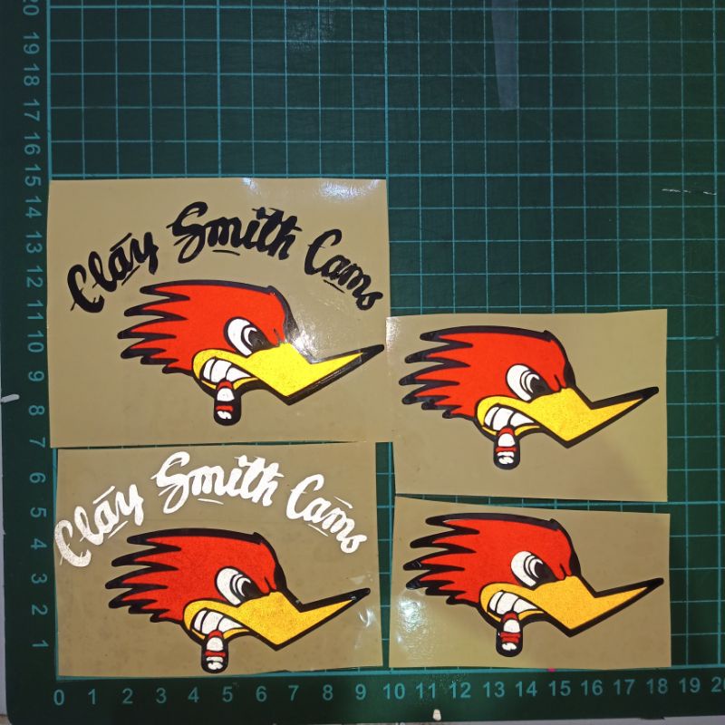 Stiker Clay Smith Cams Cutting