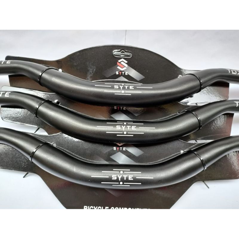 Stang Sepeda gunung MTB SYTE bahan alloy ukuran 31.8mm panjang 76cm