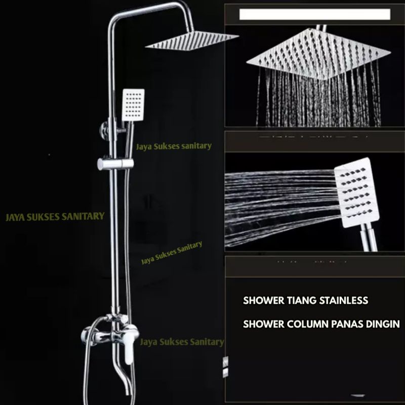 Shower Column Set / Shower Mandi / Kran Panas Dingin shower coulomn.shower tiang set coulom