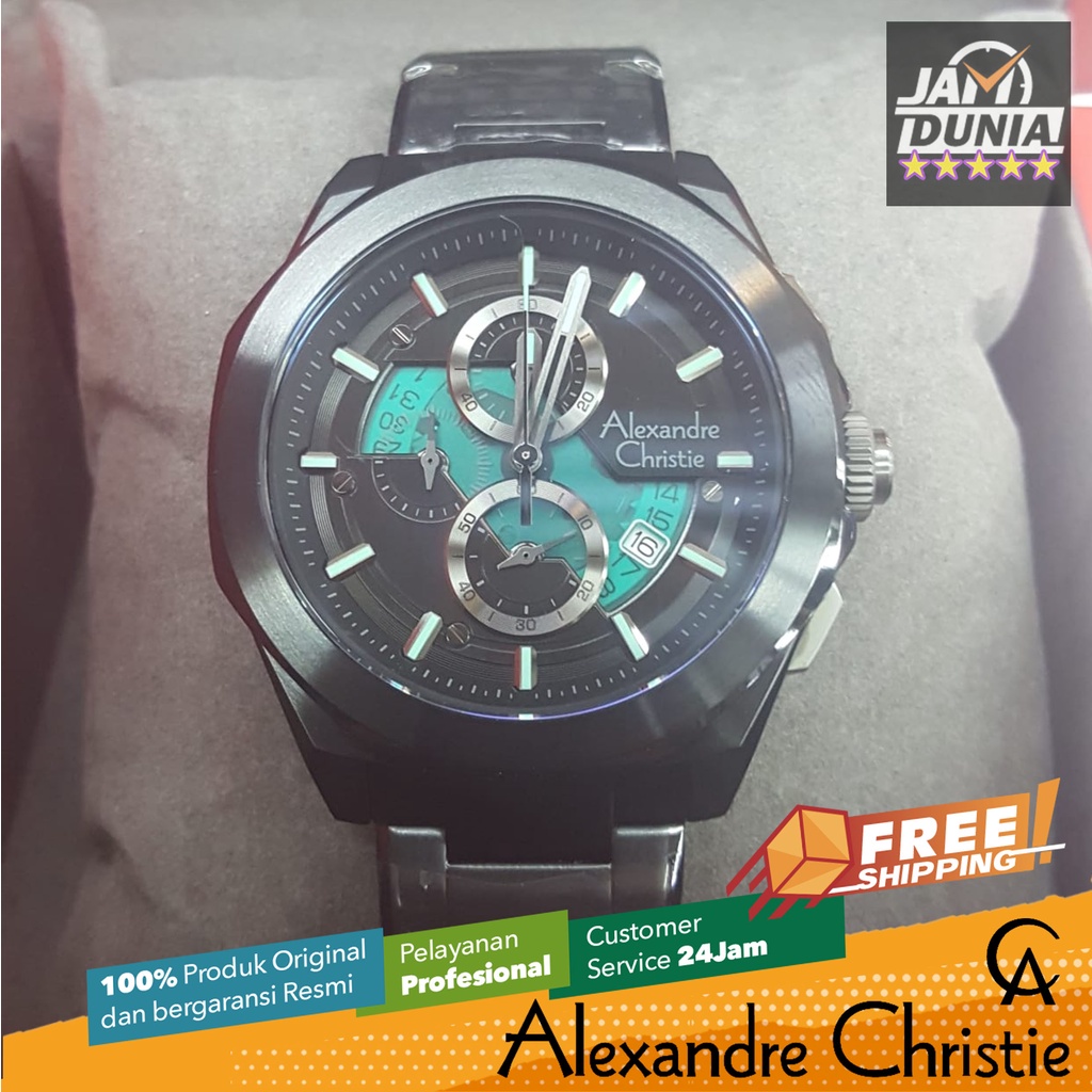 JAM TANGAN ALEXANDRE CHRISTIE PRIA ORIGINAL 6645 M5 AC6645MC JAM ALEXANDER CHRISTIE PRIA CT ST