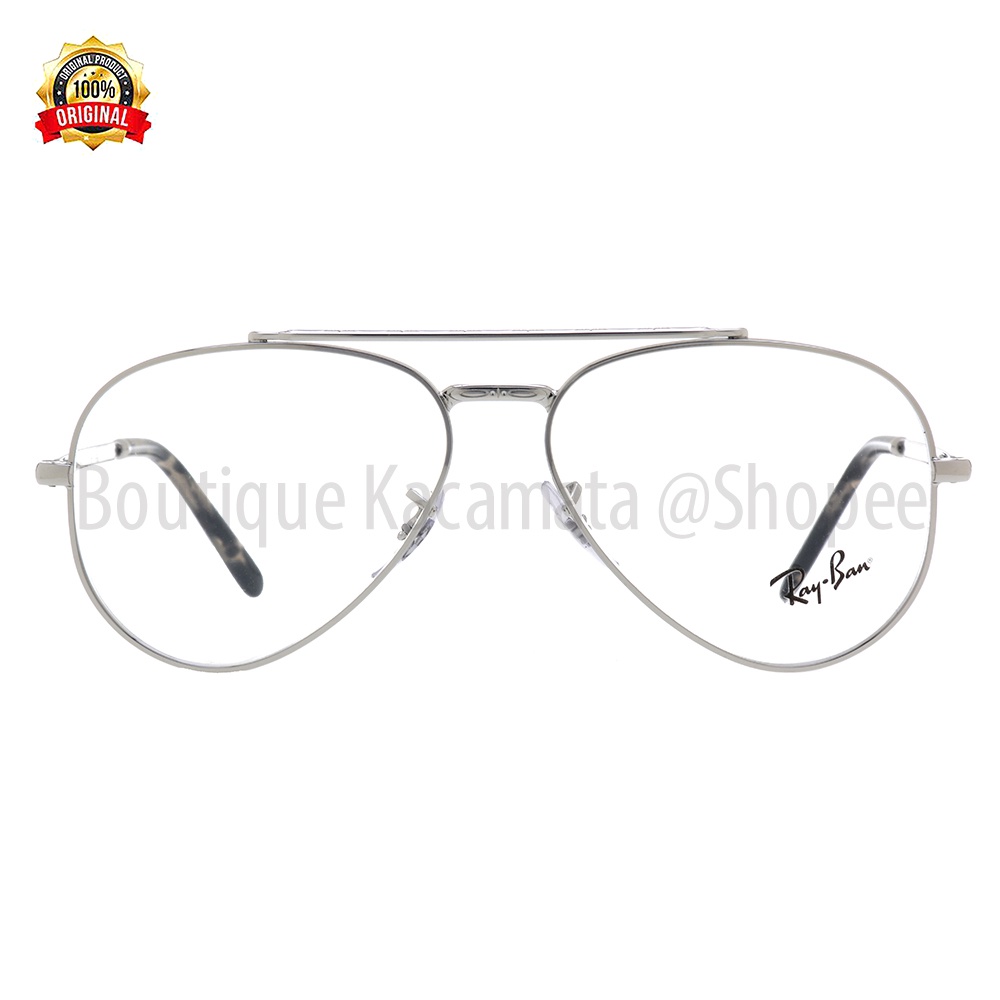 Frame Kacamata Rayban Original New Aviator RB 3625V-2501