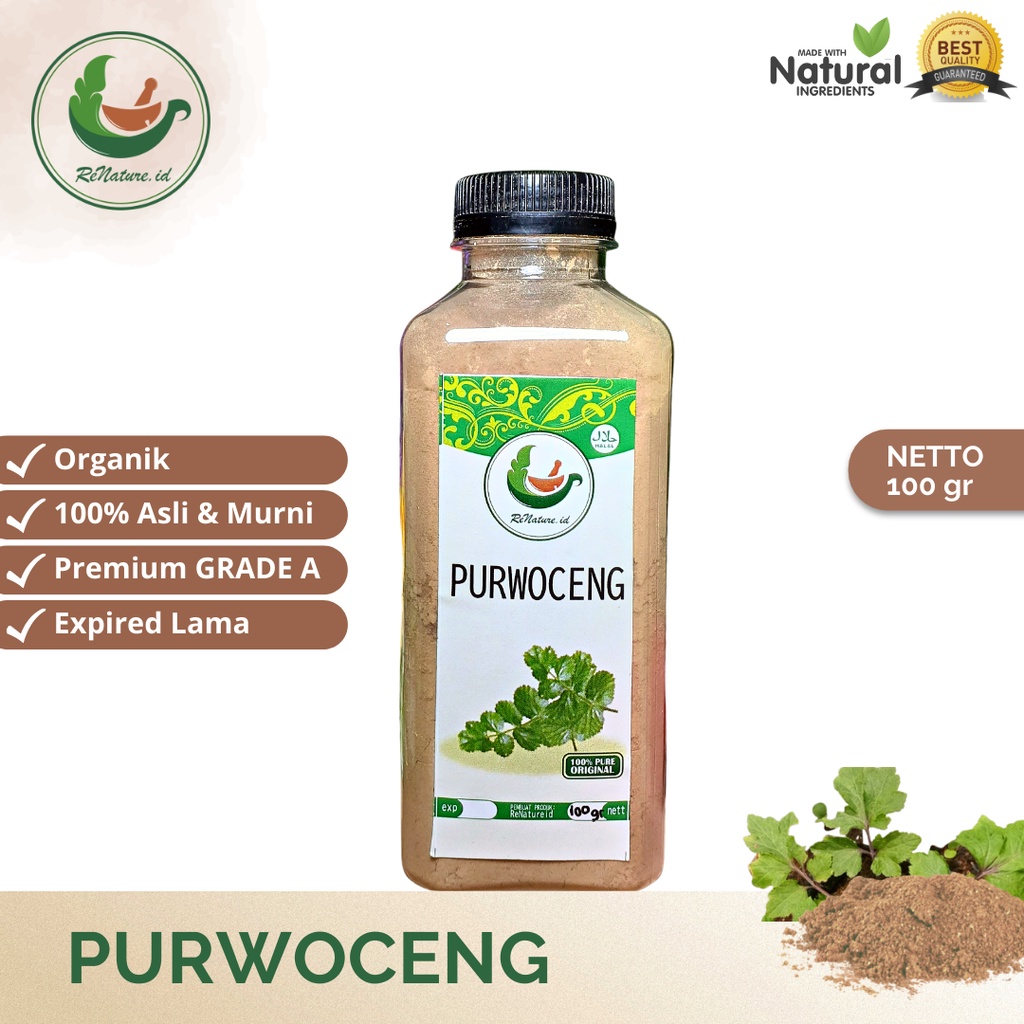 

PROMO!!! 100 GRAM PURWOCENG BUBUK - Pimpinella Pruatjan - MURNI RENATUREID