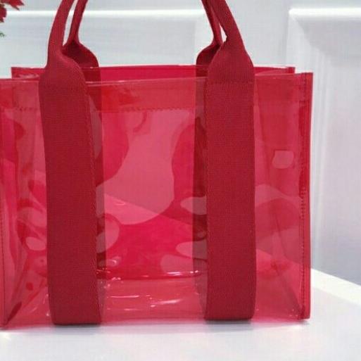 

Tote Bag Mika Merah Tali Panjang