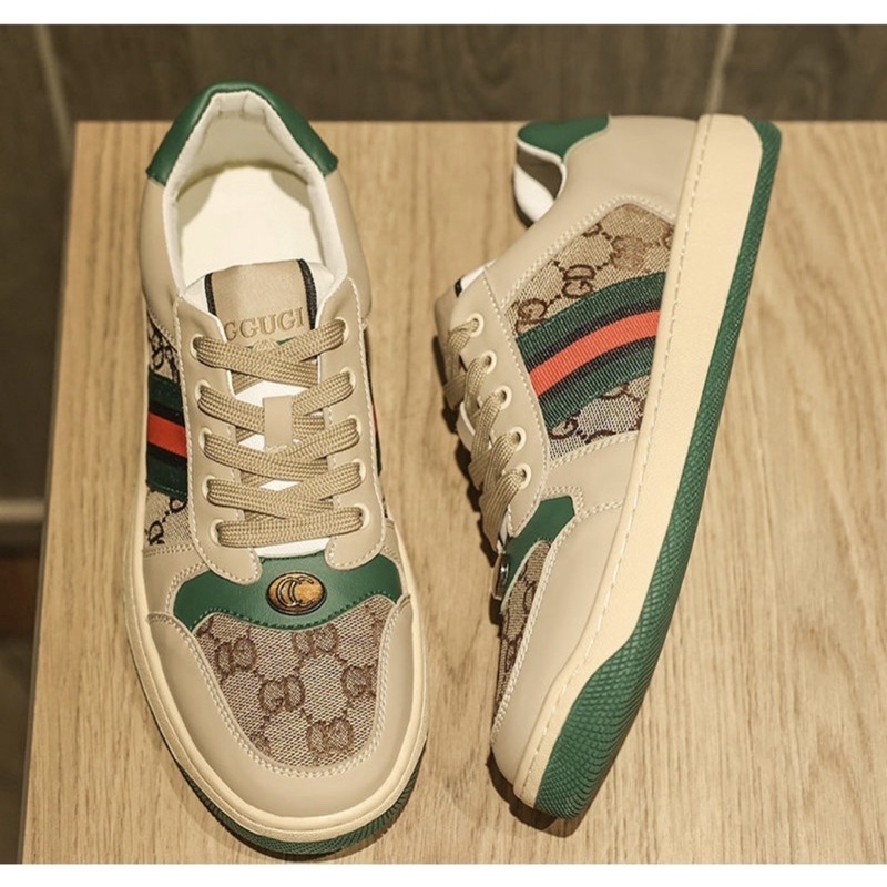 Sepatu sneaker GUCCI pria import model GC ARMOUR MAN kualitas premium made in korea dijamin sangat b