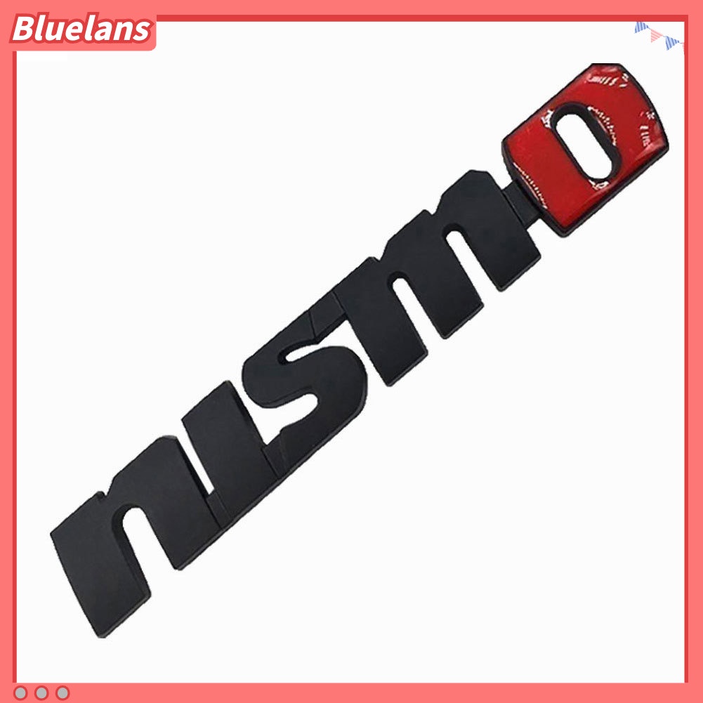 Stiker Emblem Logo NISMO Bahan Metal Untuk Dekorasi Grill Depan Mobil