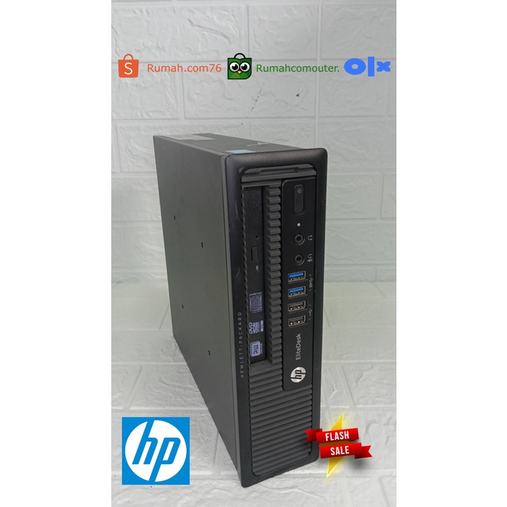 PC MINI HP ELITEDESK 800G1 CORE I5 GEN 4 RAM 4GB - SSD 128 GB