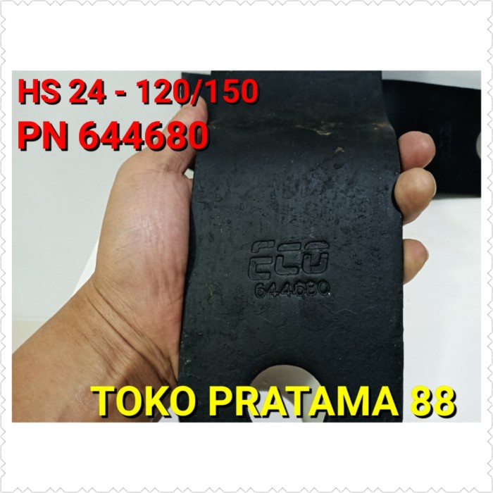 Pisau Sabit Blade Pisau Rotaslasher Howard Hs24 120/150 Pn 644680 Original