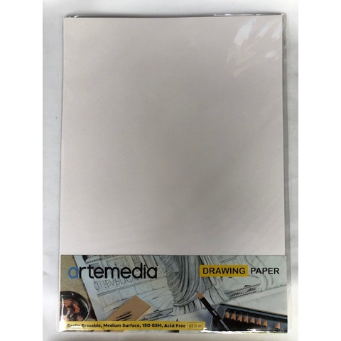 

Sale Artemedia Drawing Paper A3 150Gr 6Sh 203201 Promo