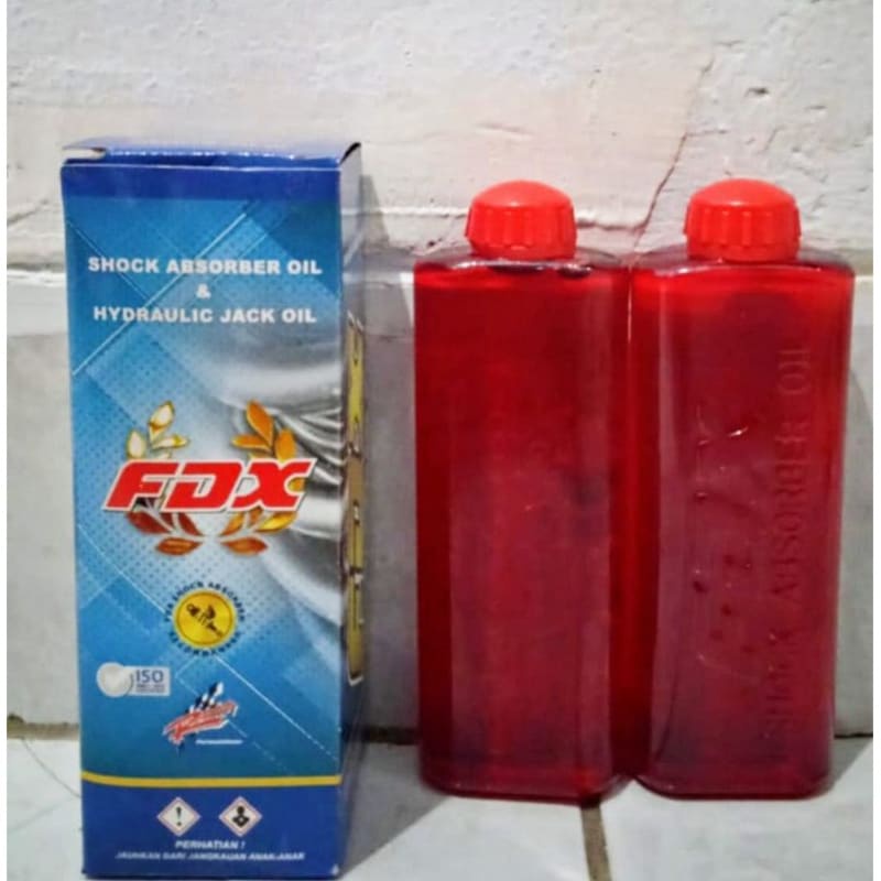 Oil shock Absorber &amp; hydraulic jack oil 50 ml..merek FDX