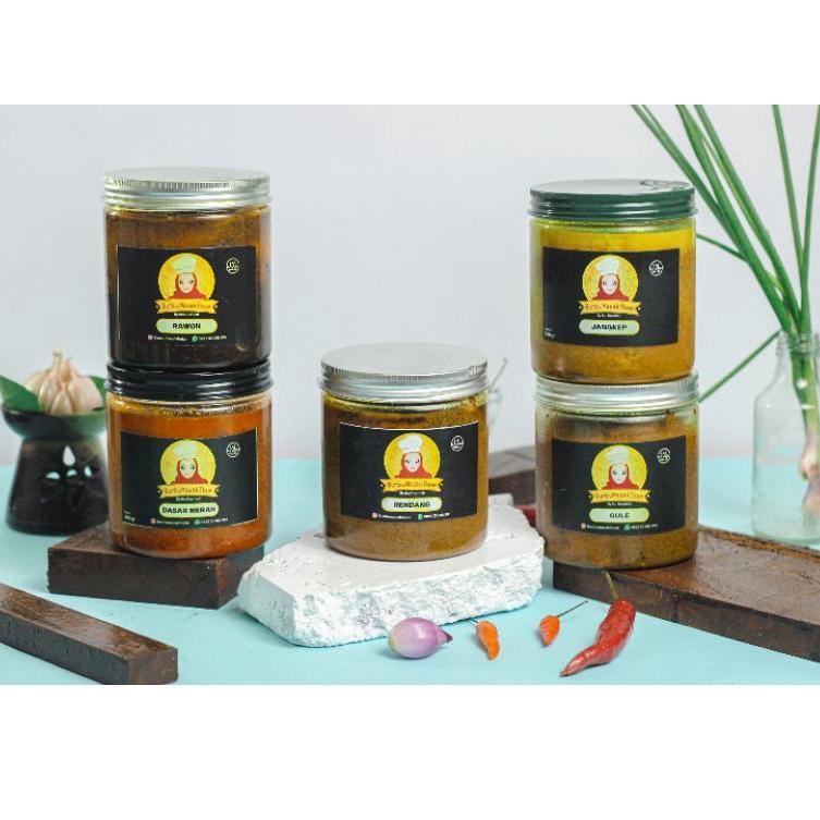 

Termurah Bumbu Dapur instan home made,Bumbu JANGKEP 500gram, BUMBU nasi kuning, bumbu ungkep, soto ayam, soto daging, bumbu bebek buruan