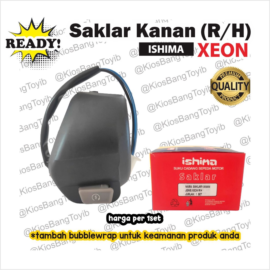 Saklar Holder Handle Switch Kanan Yamaha XEON (ishima)