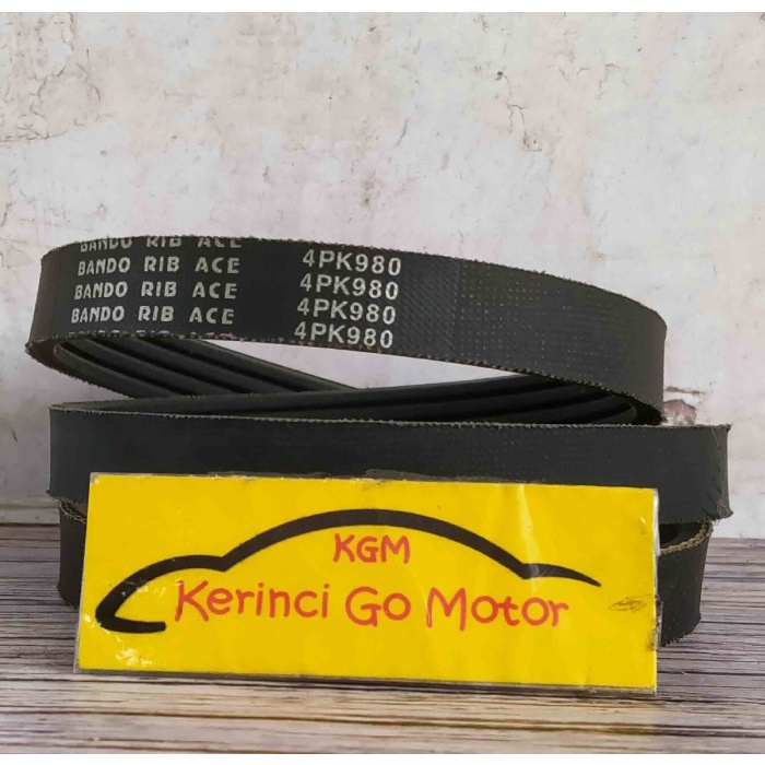 BANDO VAN BELT 4PK 980 RIB BELT TALI KIPAS AC ARIA NENGGALA