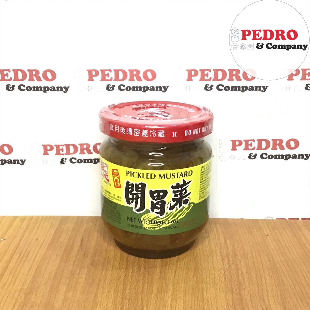 

Master pickled mustard 180 gram sayur selada acar dalam kemasan