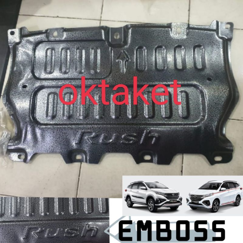 crank guard pelindung mesin bawah all new Rush Terios 2018  2019 2022 2023 gr sport jsl