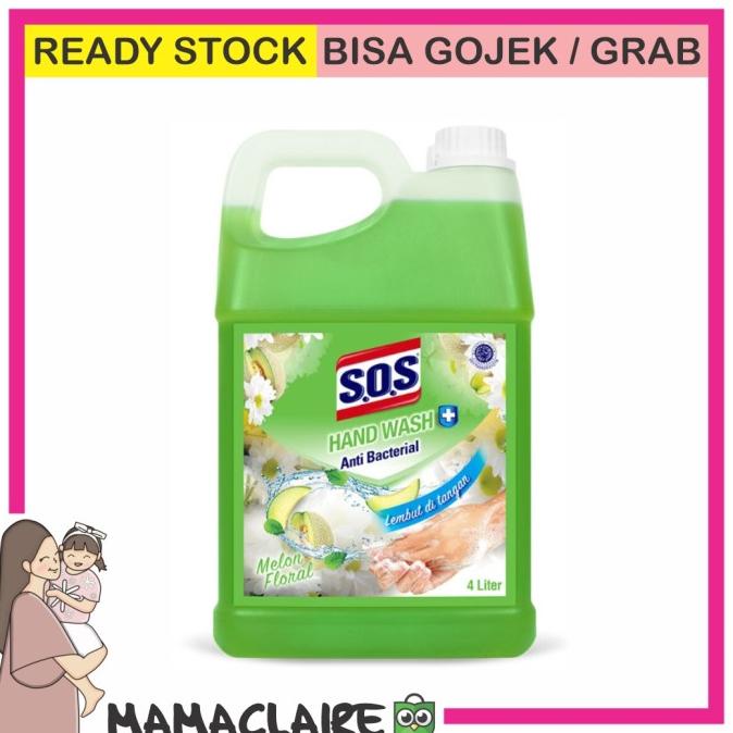 sos handsoap 4 liter refill / sabun cuci tangan sos 4 liter isi ulang