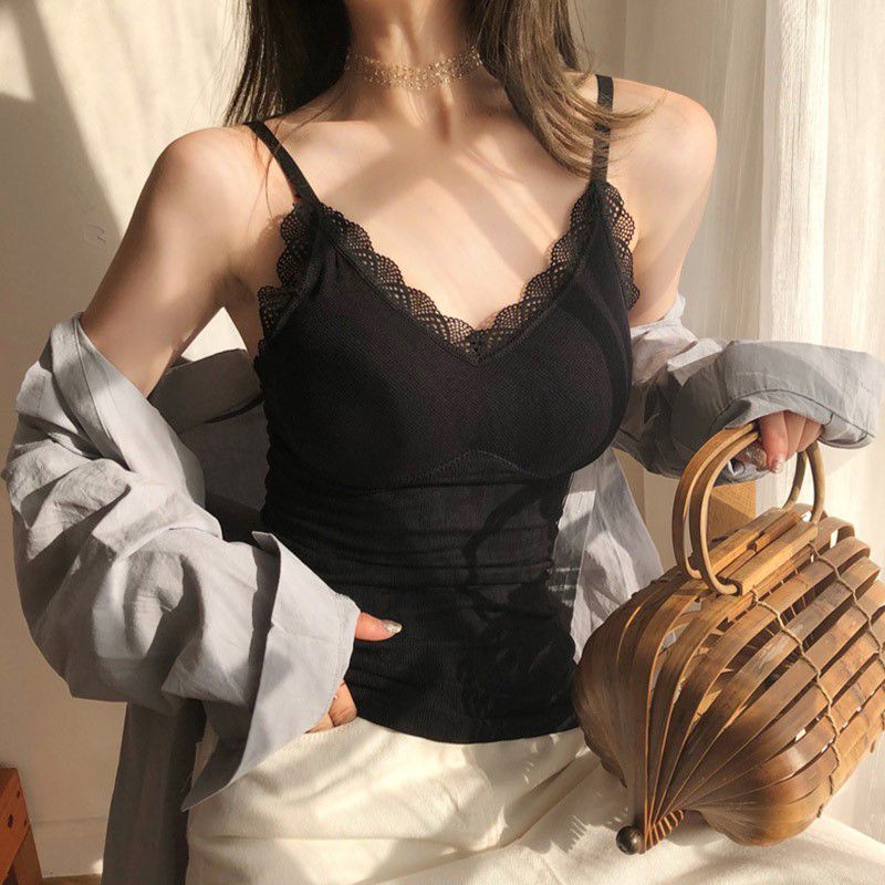 Love_Bra0404 Tanktop Wanita, Tanktop Korea, Tanktop Renda, Sexy Bra