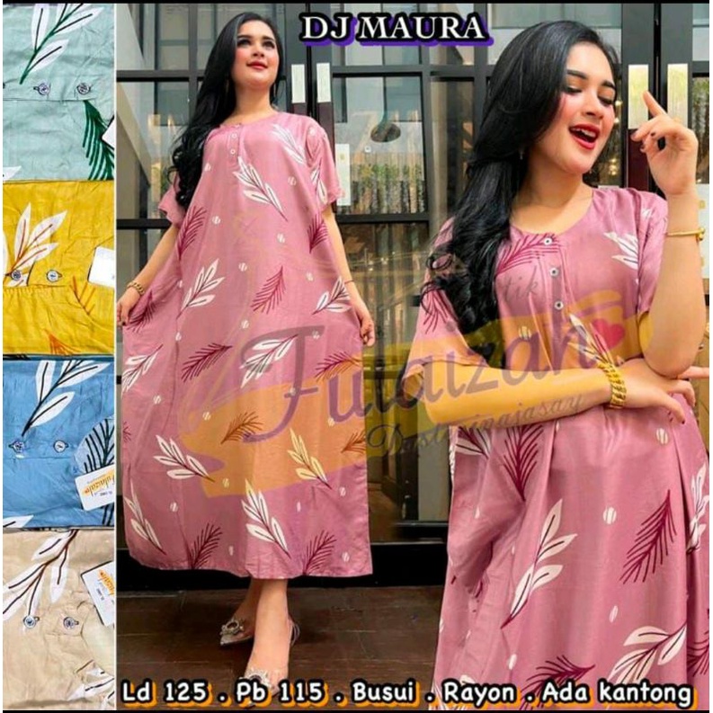 Daster Jumbo 260.000 dapat 10 motif ld 120-130 pb 110-115 busui bumil dada kancing bahan rayon.