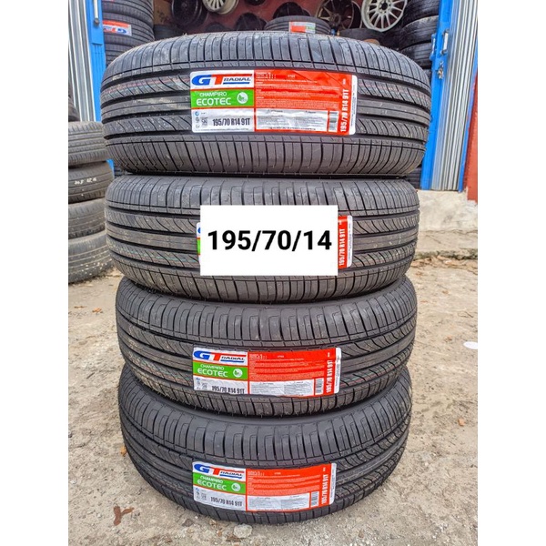 Ban GT 195/70 R14 Champiro Ecotec