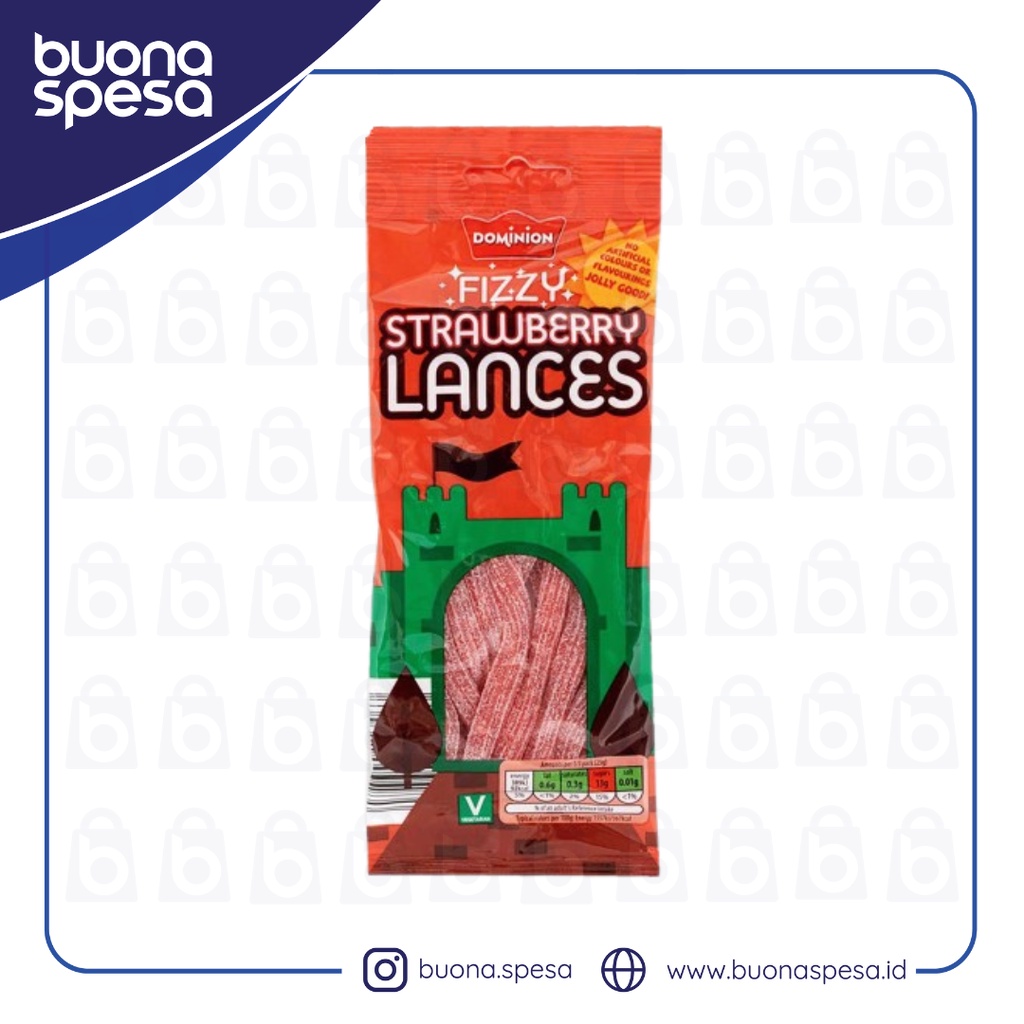 

Dominion fizzy straw lances 75gr