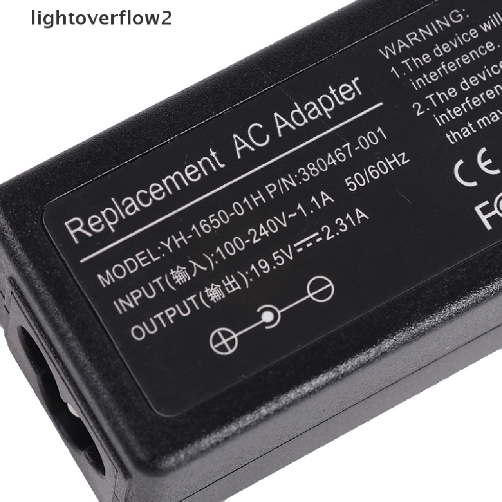 (lightoverflow2) Adaptor Charger 45W Untuk Laptop HP 854054-001 741727-001 740015-001 740015- 002 (ID)