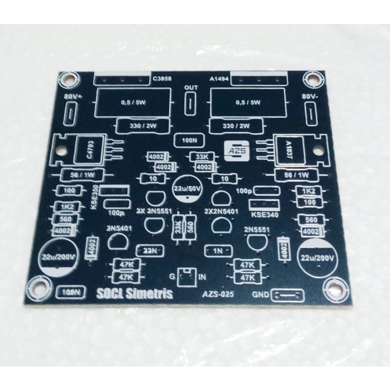PCB SOCL Simetris Pertinak AZS-025