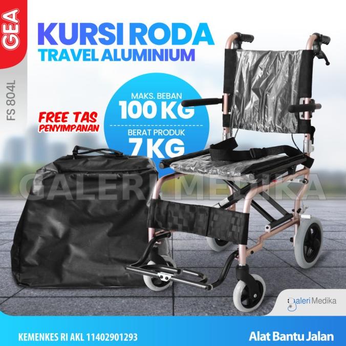 Kursi Roda Travel Pesawat GEA FS804L / FS 804L