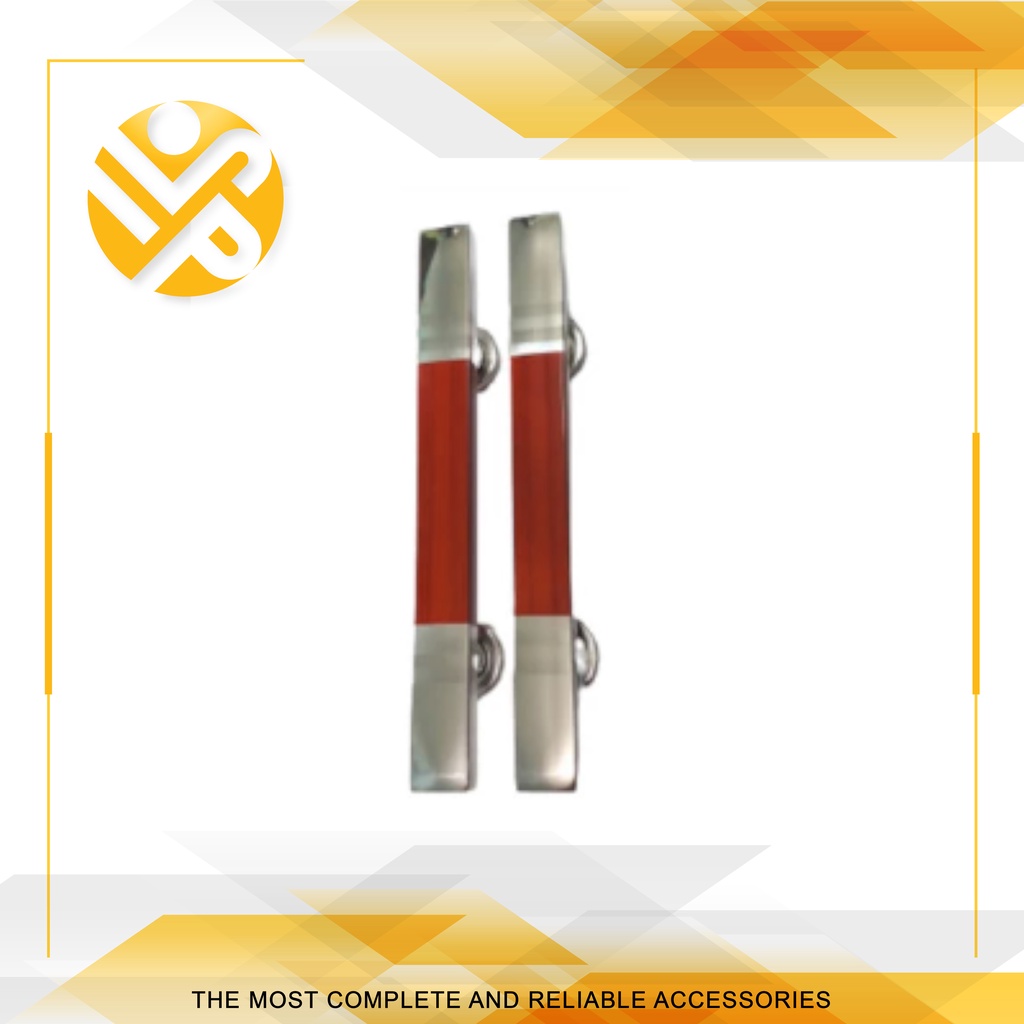 Handle Gagang Pintu Rumah Viano 08NT Kotak Coklat Muda Minimalis
