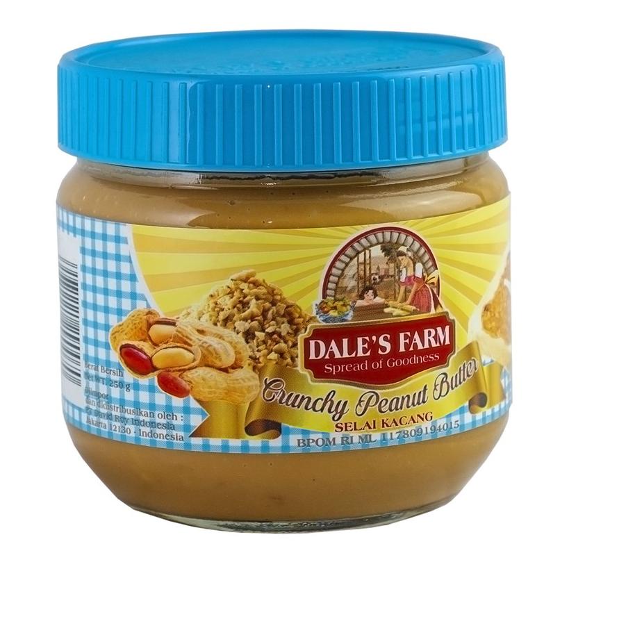 

✨MEN SALE✨ Dale’s Farm Crunchy Peanut Butter 250gr – Selai Kacang !!!