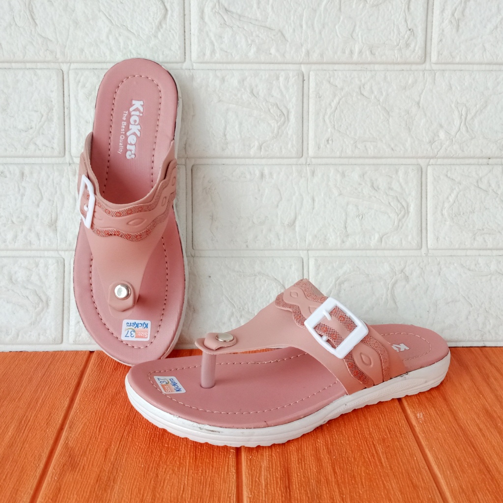 Kickers RF.02 Sandal Wanita Flat size 37-40