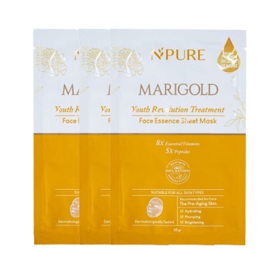 Npure Marigold Youth Revolution Sheet Mask