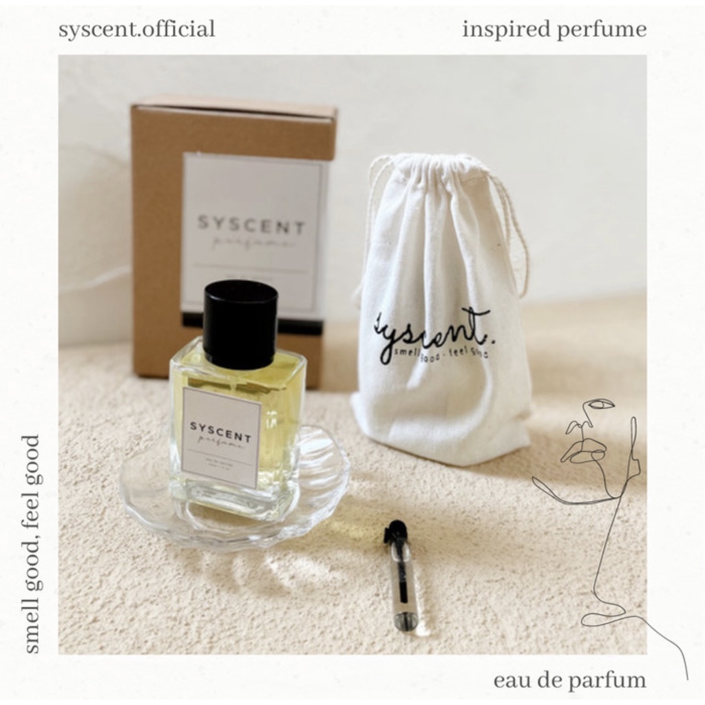 SYSCENT PERFUME inspired Candy Gloss (Parfum Wanita / Parfum Pria / Parfum Unisex)