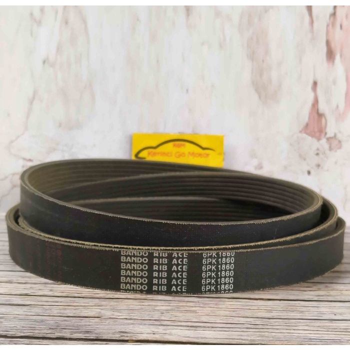 BANDO VAN BELT 6PK 1860 RIB BELT TALI KIPAS 6PK-1860 FAN BELT ALUR