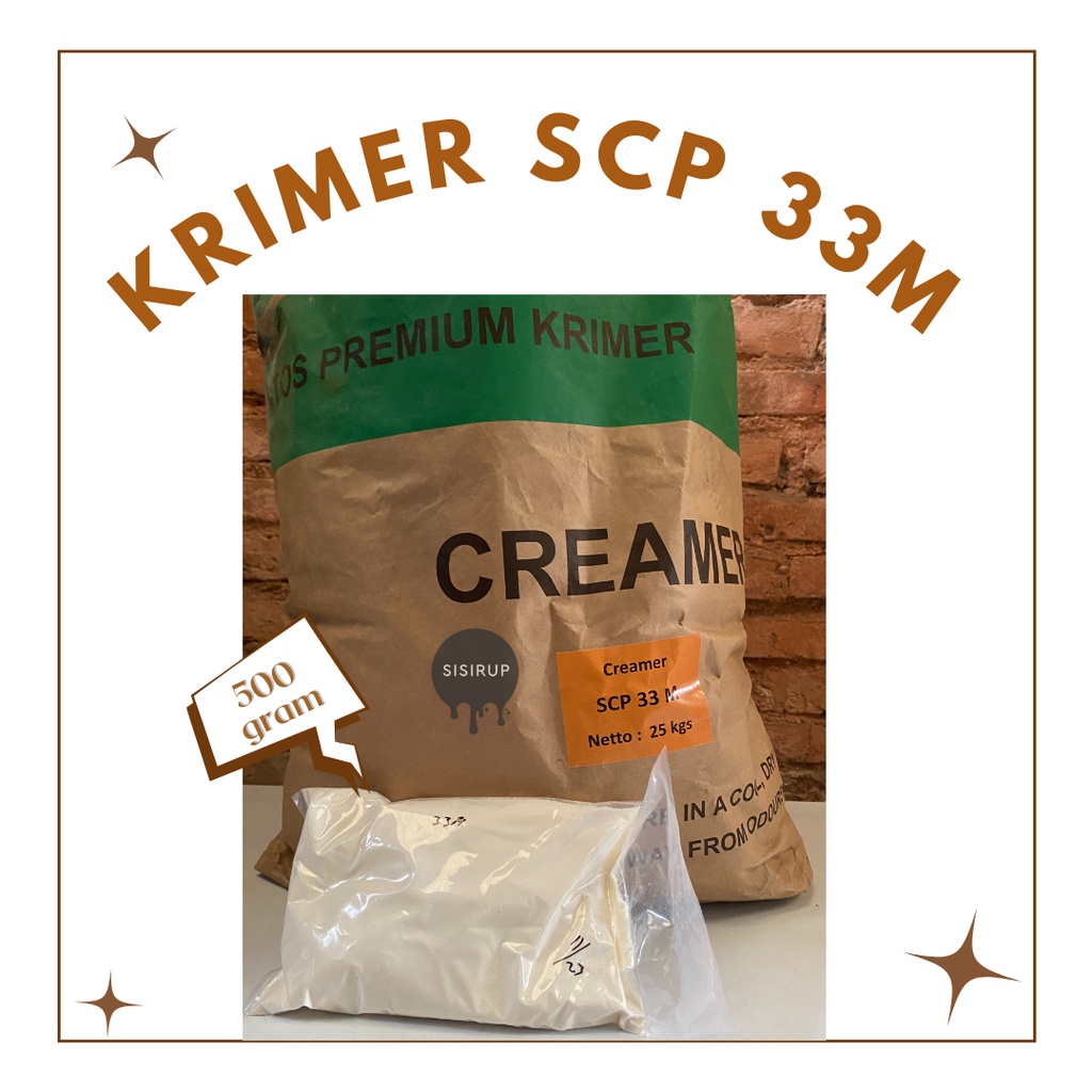 Krimer SCP 33 M / Non dairy creamer / Krimer Santos / NDC Kapal Api / HALAL