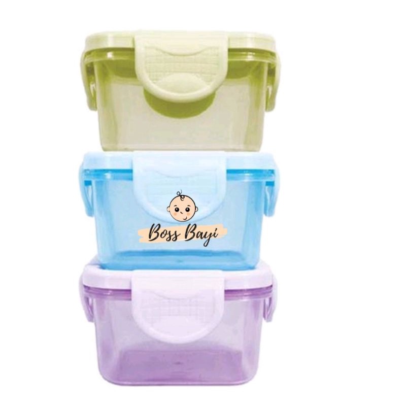 BABY SAFE - Food Container FC002 60ML / FC003 150ML - Tempat Menyimpan Snack