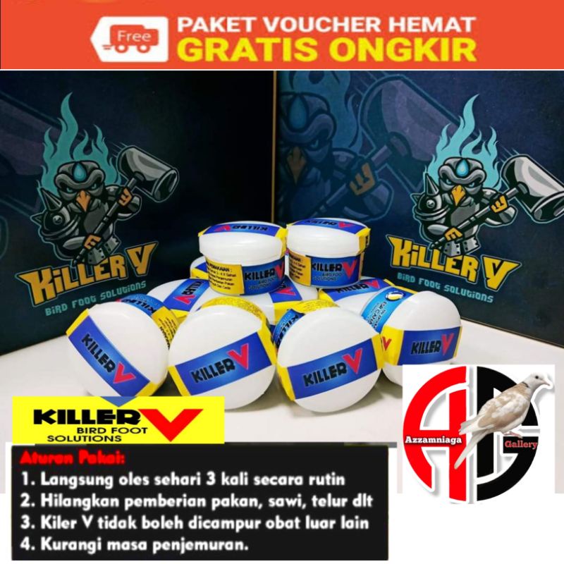 killer v salep killer V salep burung kenari Ampuh untuk kaki burung
