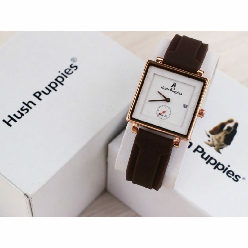 Jam Tangan Hush Puppies Kasual Pria Wanita Terlaris Bisa COD