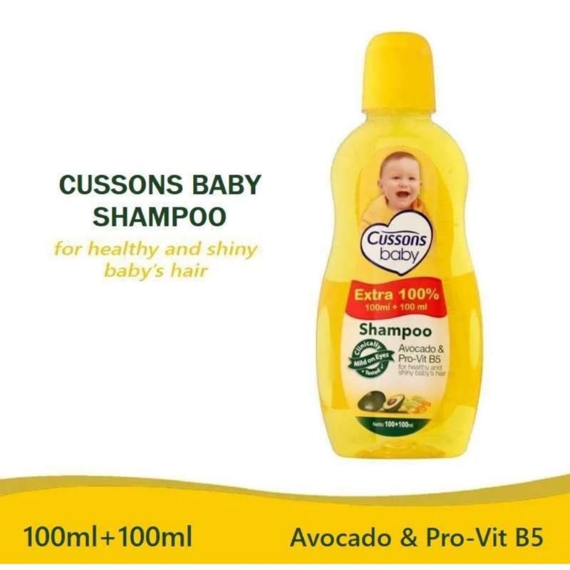 Cussons Baby Shampoo 50ml+50ml -100ml + 100ml / Shampoo Bayi Cussons