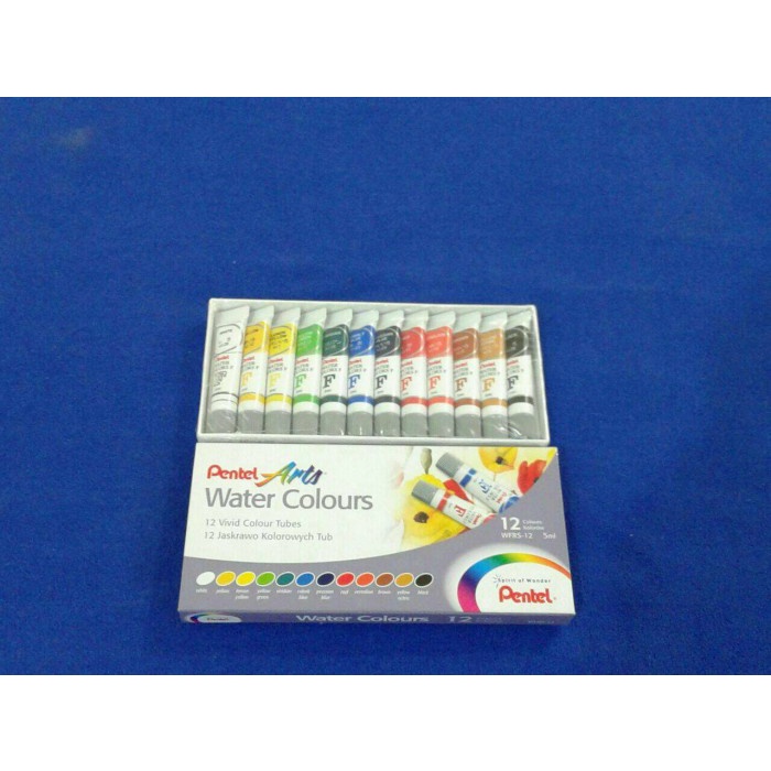 

Diskon Cat Air / Watercolour Pentel 12 Warna Terbatas