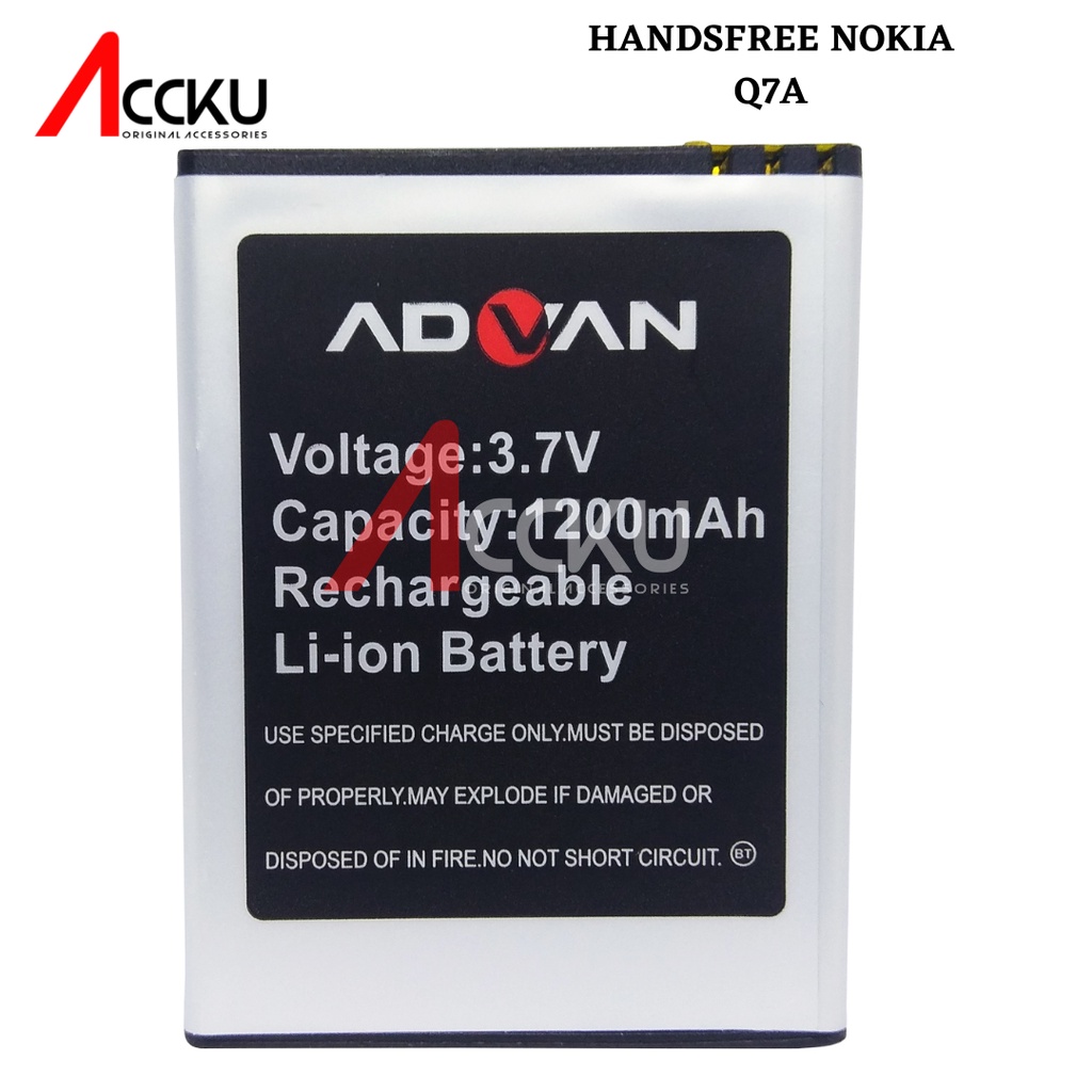 [ ADVAN Q7A ] Baterai Battery Advan Q7A Batre Baterei Battery Baterai Advan Q7A