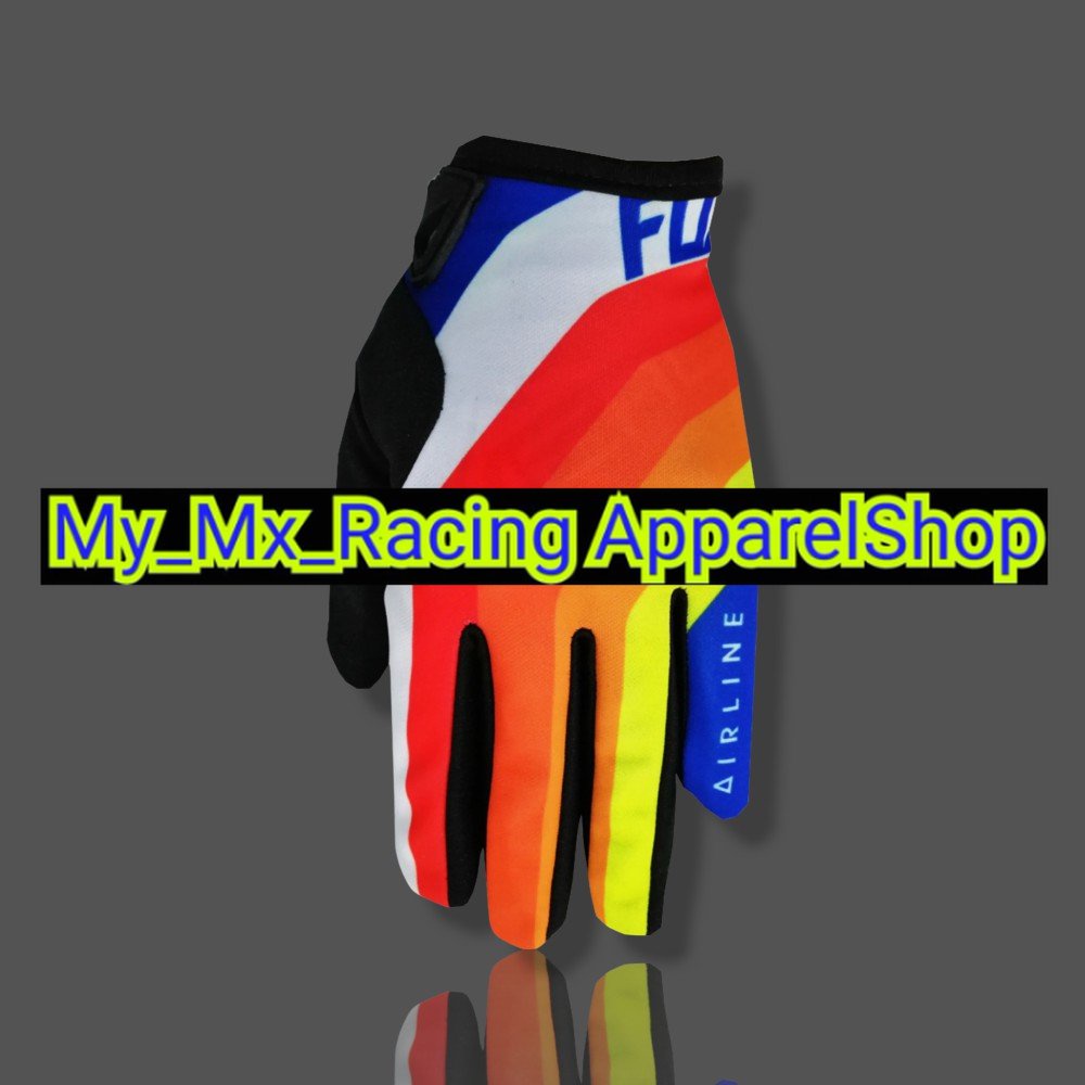 BISA COD Sarung Tangan Motocross - Sarung Tangan Trail - Sarung Tangan MX Motor Fullprint - 036