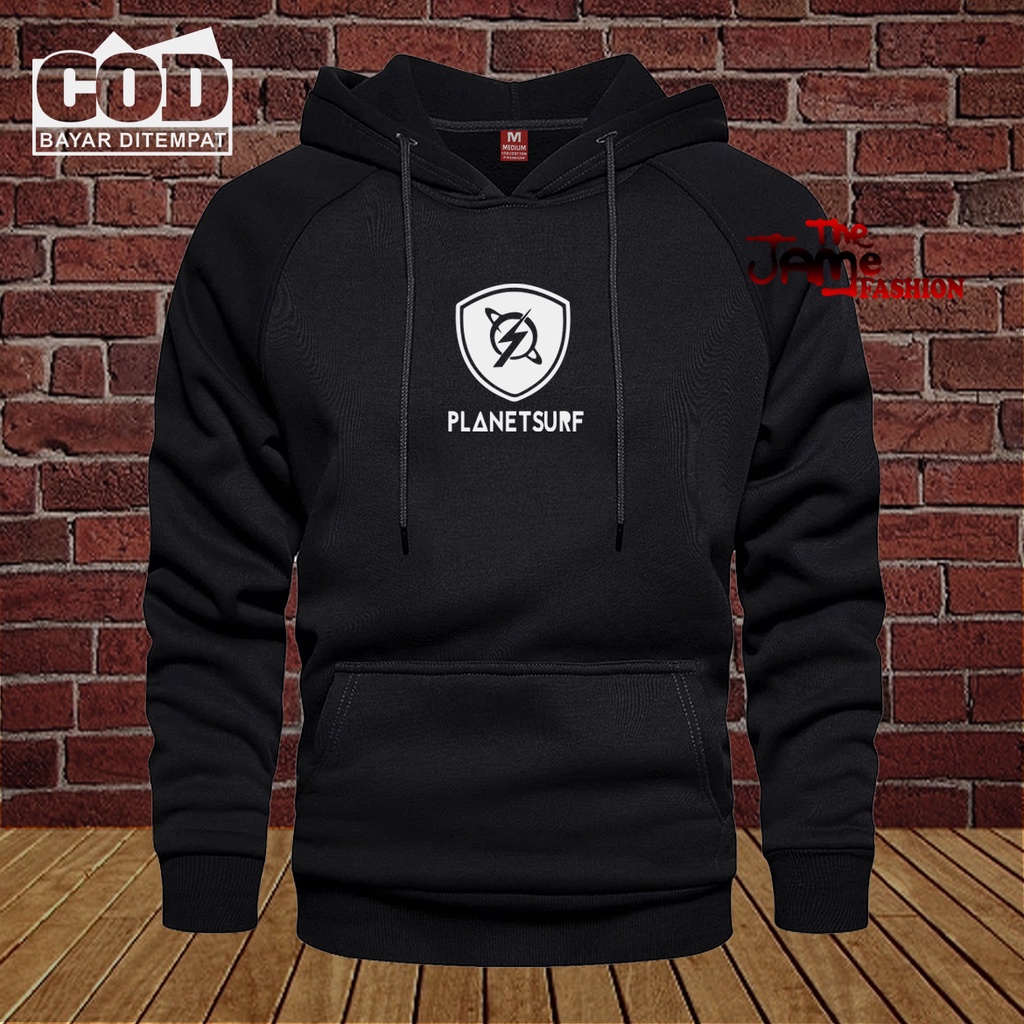 Promo Cod Sweater Hoodie Distro Planet Surf Quality Putih Premium Quality Sweater Tulisan Sweater Ka