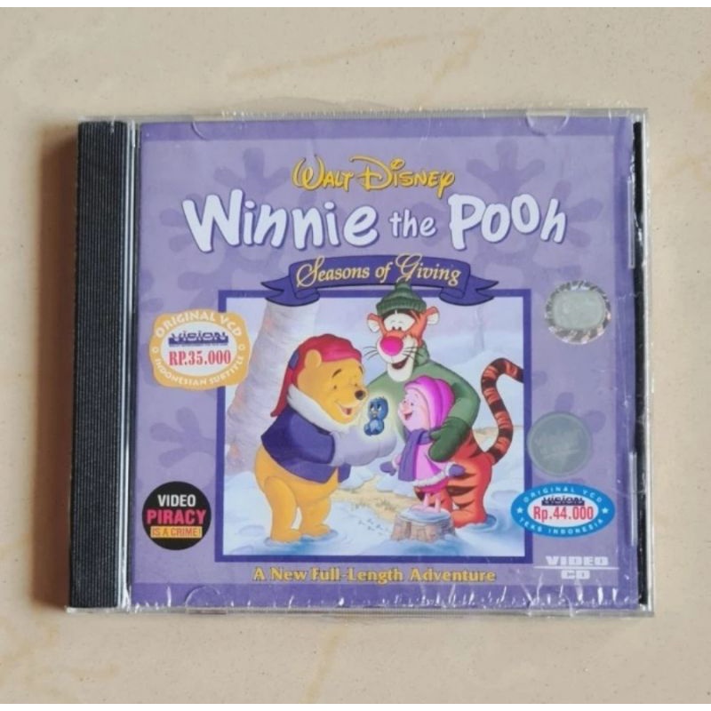 VCD Kartun Disney Original-Winnie The Pooh Seasons of Giving