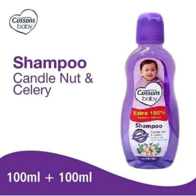 Cussons Baby Shampoo 50ml+50ml -100ml + 100ml / Shampoo Bayi Cussons